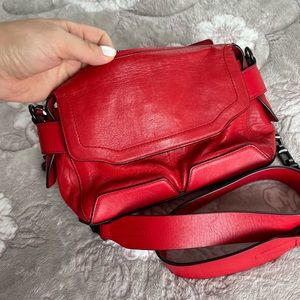 Rag& bone leather mini bag.